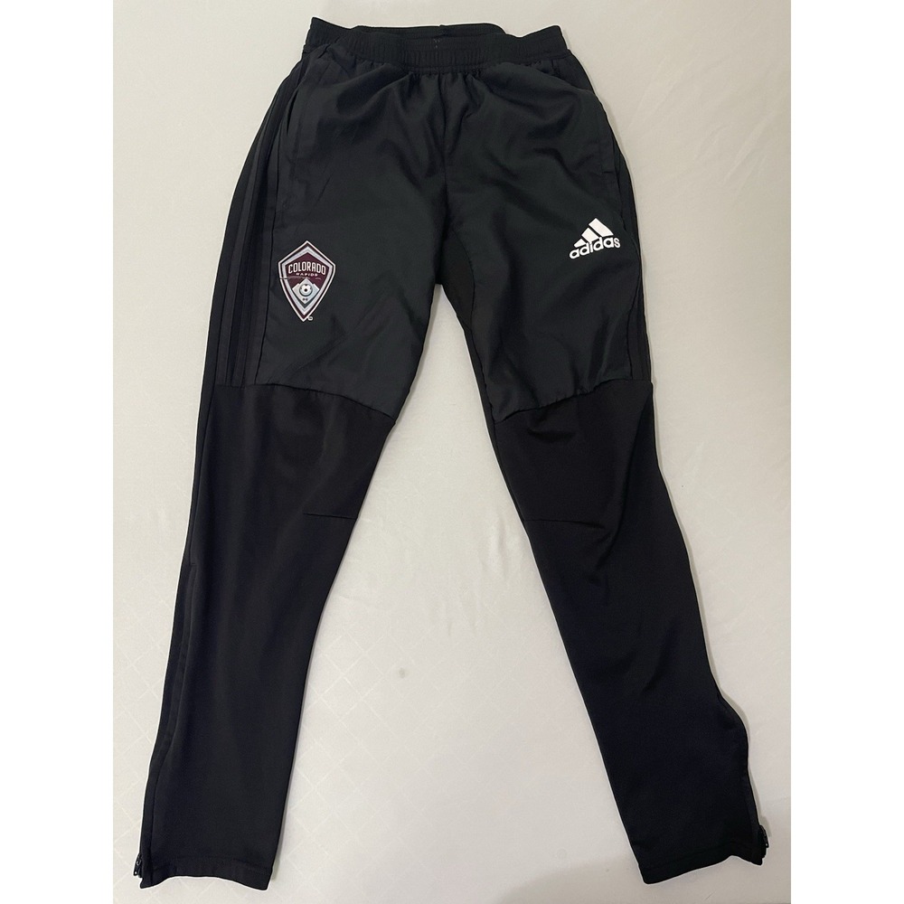 Adidas Climawarm Colorado Rapids Athletic Training Pants Men's Small Black